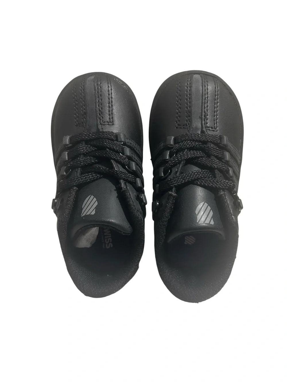 K-Swiss Classic VN Infants Black Lace-Up Sneakers Size 6
